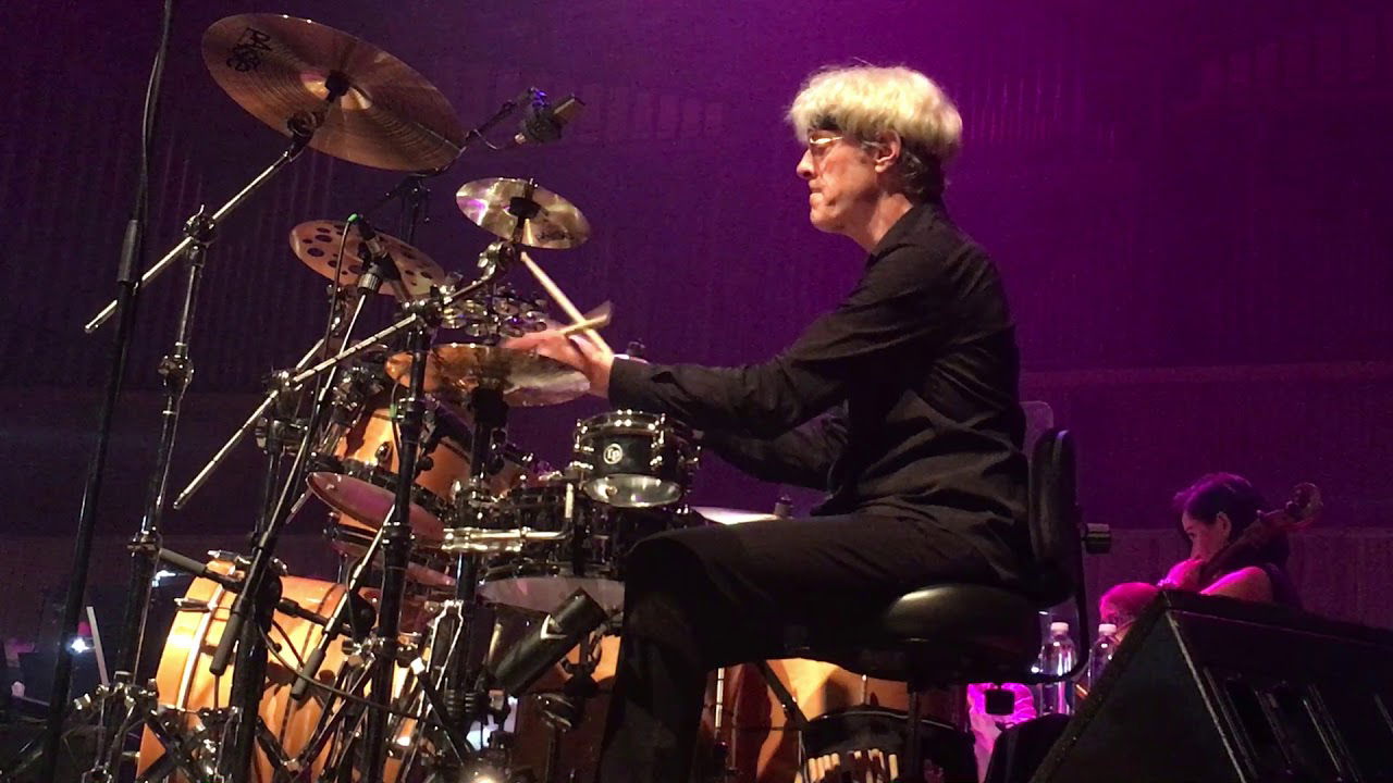 Stewart Copeland lights up the orchestra, London 30 Mar 2019 Miss Gradenko
