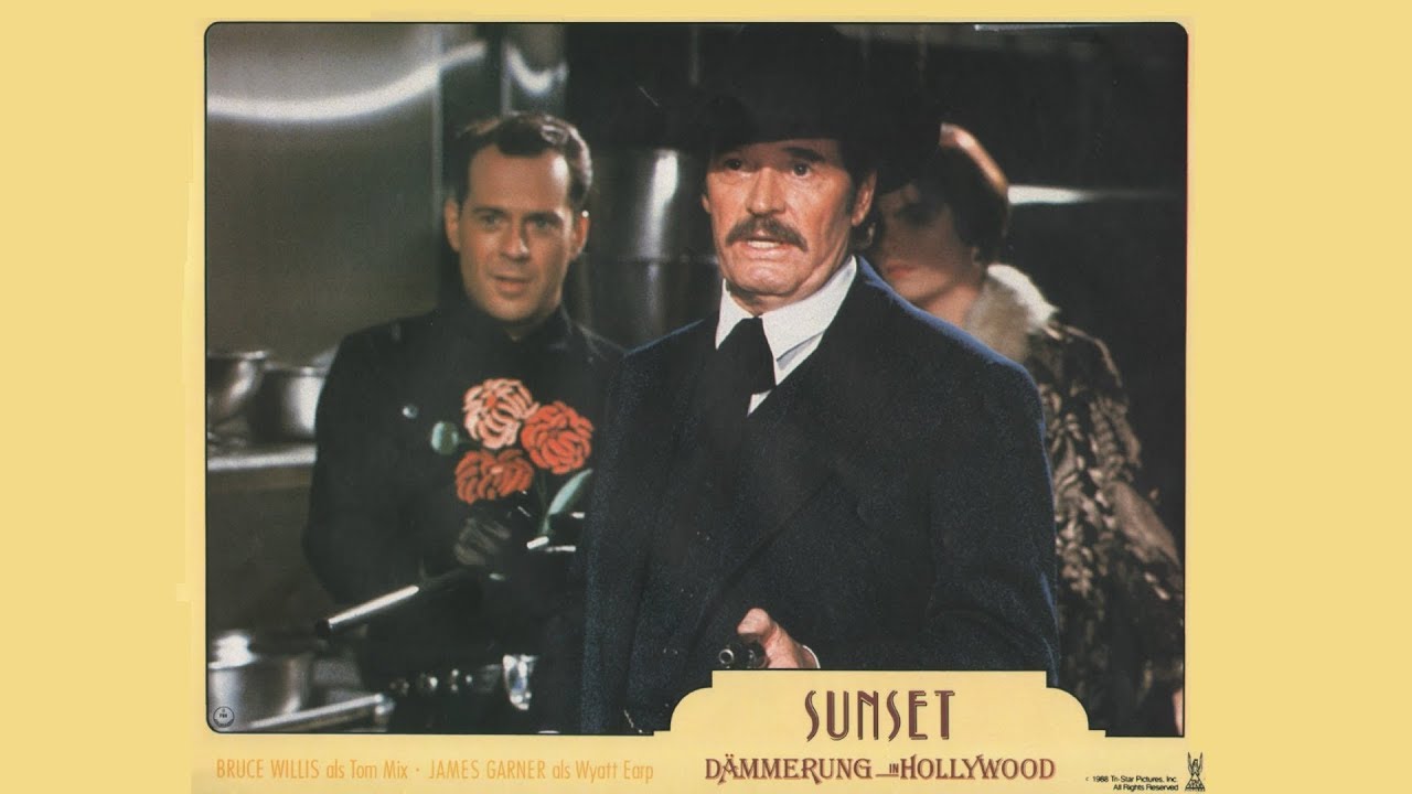 Sunset - Dämmerung in Hollywood (USA 1988 "Sunset") Trailer deutsch / german (Bruce Willis)
