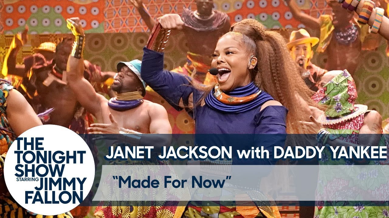 Janet Jackson & Daddy Yankee - "Made For Now" (Live bei Jimmy Fallon)