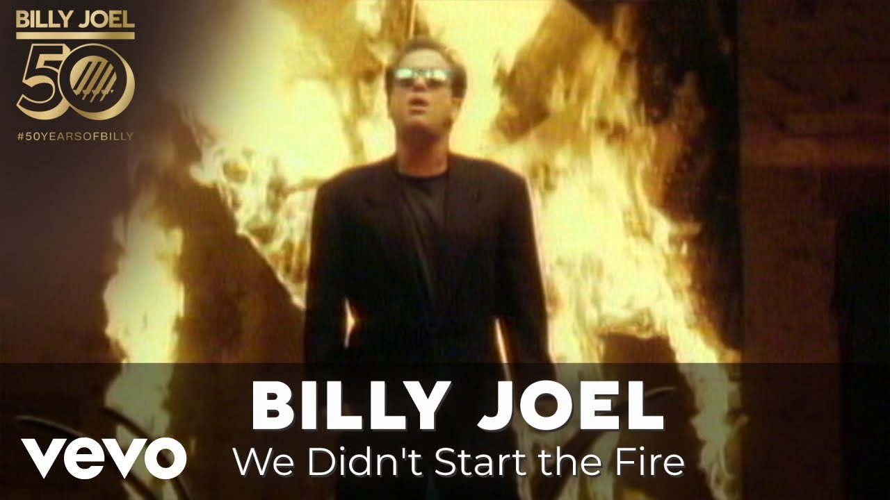 Billy Joel - We Didn't Start the Fire (Official Video)