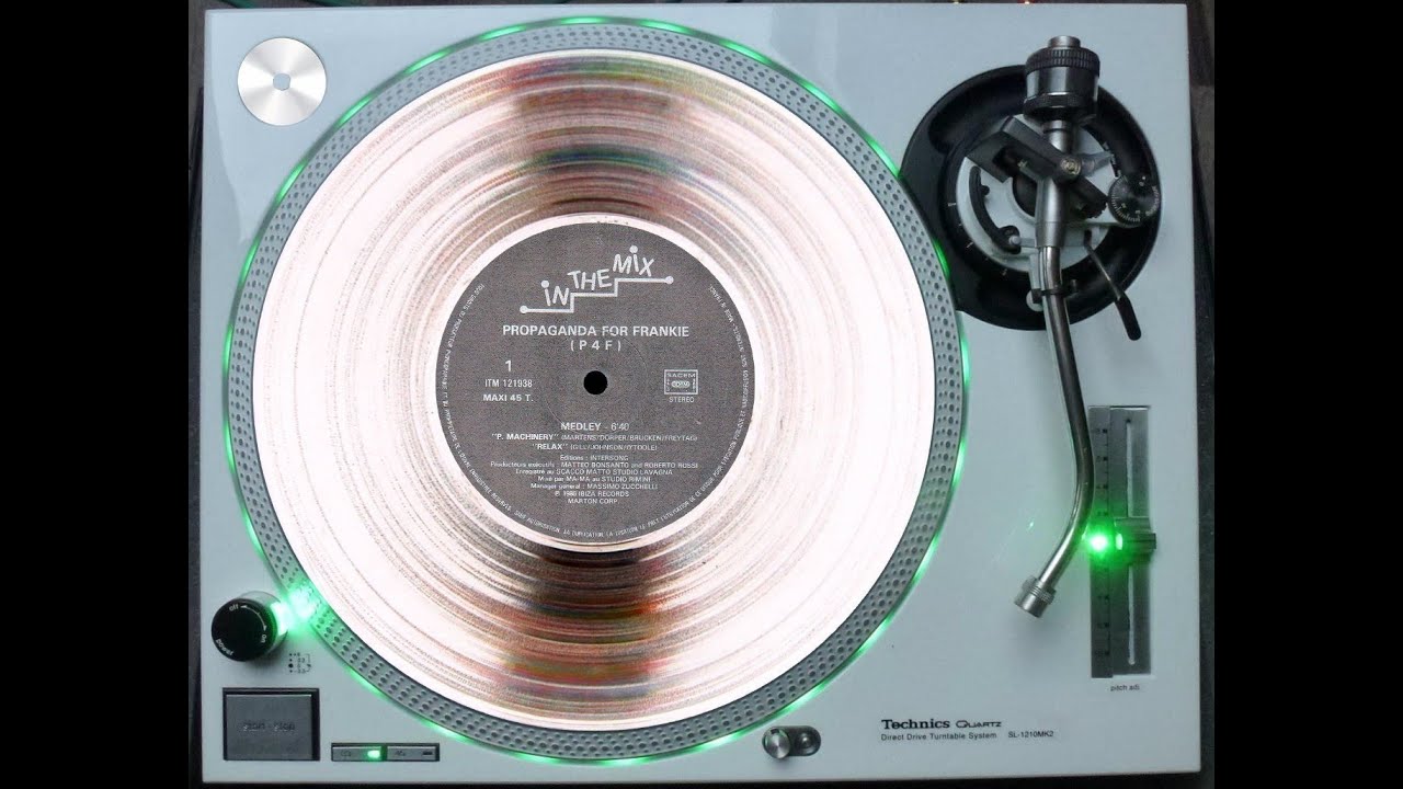 P4F (PROPAGANDA FOR FRANKIE) - P-MACHINERY MEDLEY WITH RELAX (ORIGINAL VERSION) (℗1986 / ©2014)