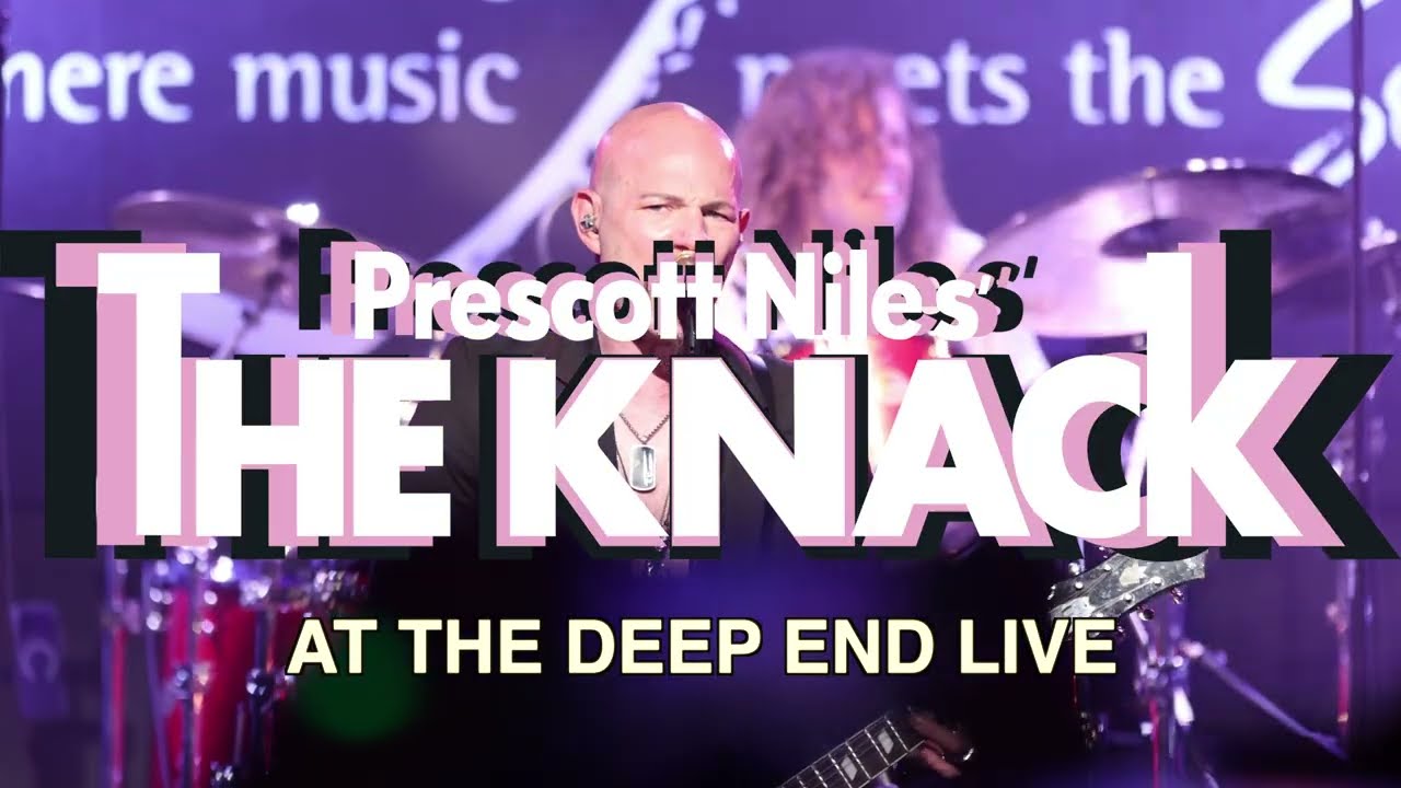 Prescott Niles' The Knack live Sept 11 at Deep End Live, Redondo Beach, CA