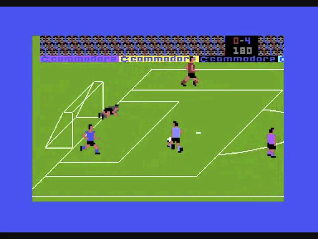 International Soccer - C64 - Gameplay vid