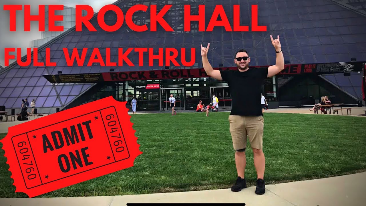 Inside the ROCK AND ROLL HALL OF FAME - Full Walk Through Tour