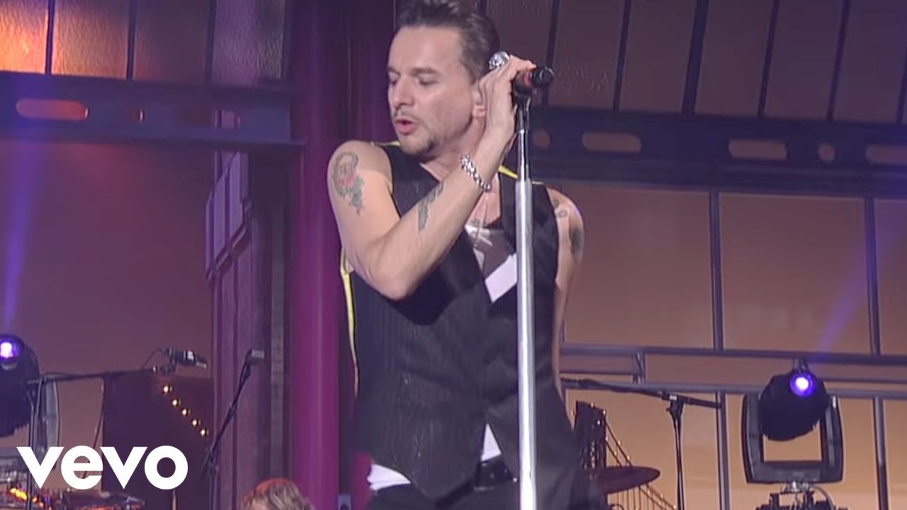Depeche Mode - "Personal Jesus" (Live On Letterman)