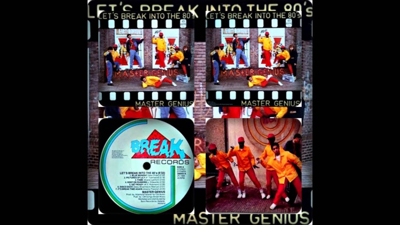 MASTER GENIUS - LET'S BREAK INTO THE  80'S