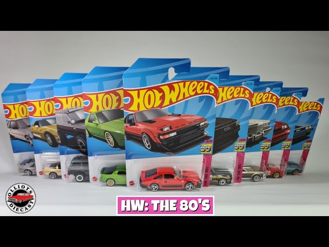 Hot Wheels The 80's 2023 - The Complete Set