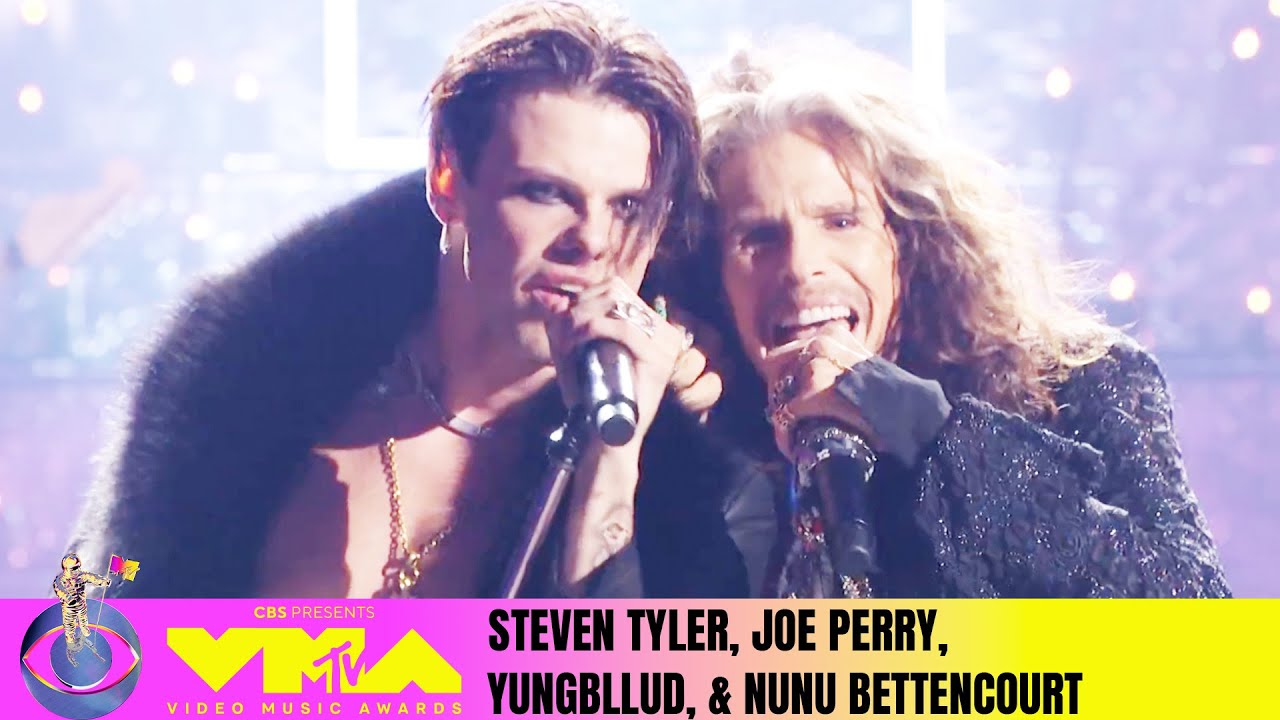 Steven Tyler, Joe Perry, YUNGBLLUD, & Nunu Bettencourt Perform Ozzy Tribute Medley | 2025 VMAs