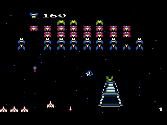 🎮🕹️👉Galaga (1981) - Gameplay Arcade