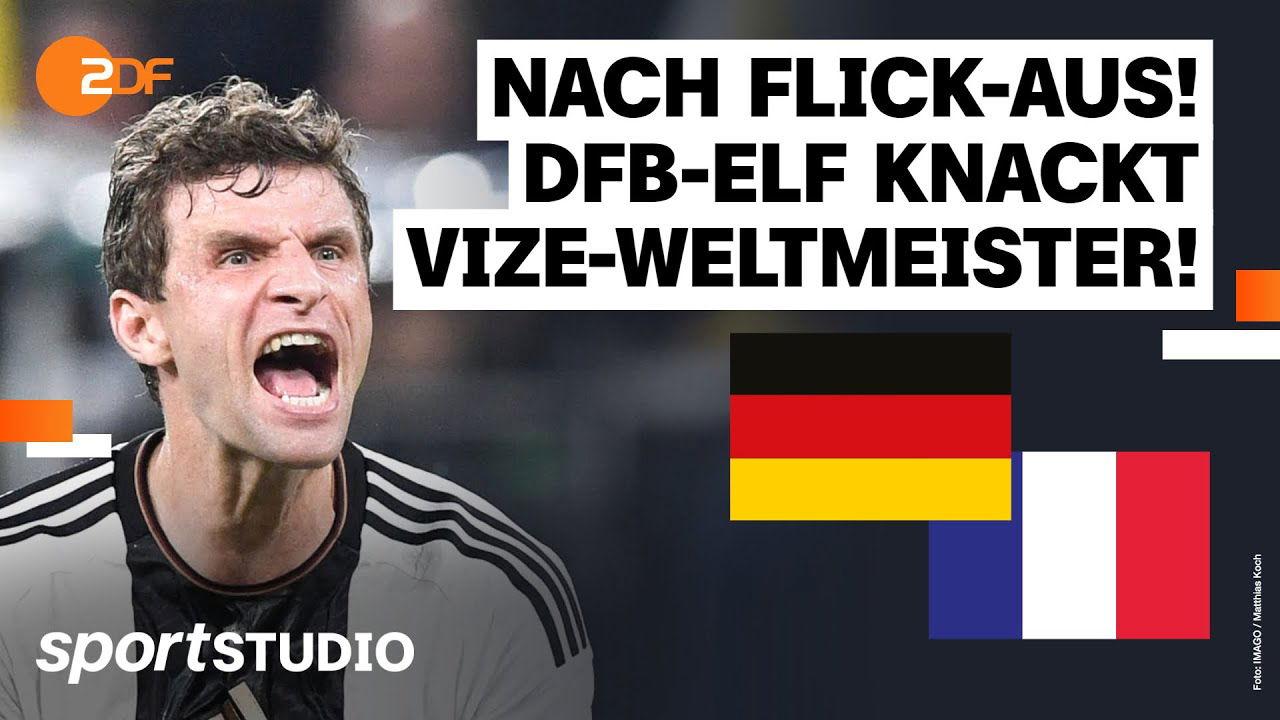 Deutschland – Frankreich Highlights | Freundschaftsspiel | sportstudio