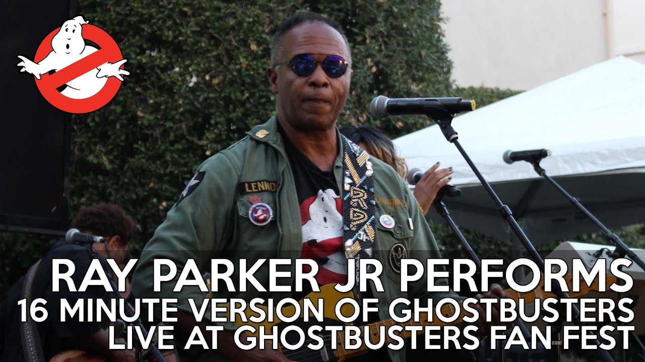 Ray Parker Jr performs 16 minute long version of 'Ghostbusters' live at Ghostbusters Fan Fest!
