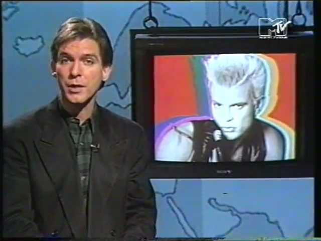 Billy Idol News Report  7.2.1990