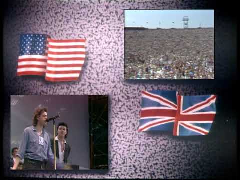 Live Aid 1985 - Bob Geldof Welcome America to Live Aid
