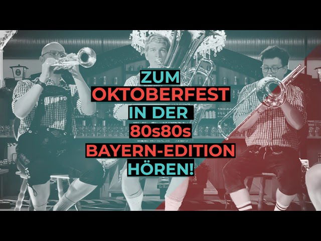 a-Ha "Take On Me" im Oktoberfest Takeover von den 80s80s BRASS Stars