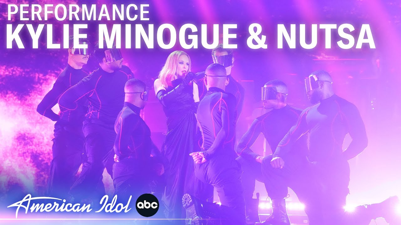 Kylie Minogue: Live Debut Of "Padam Padam" + Nutsa Joins For Diva Duet! - American Idol Finale 2023