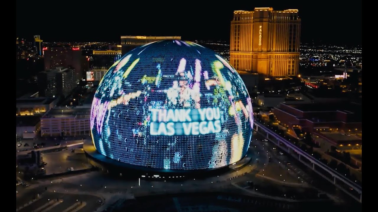 U2 - Beautiful Day (Thank You, Las Vegas) - U2:UV Achtung Baby, Live At Sphere