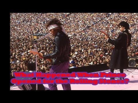 What Happened When Prince Opened For The Rolling Stones?