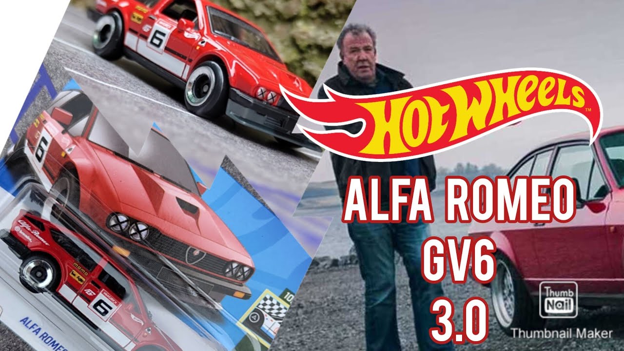 HOTWHEELS ALFA ROMEO GTV6 3.0// SHOWCASE AND REVIEW