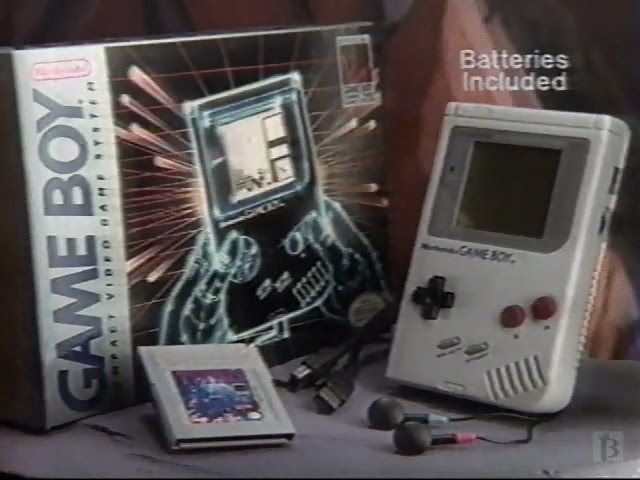 Nintendo Game Boy TETRIS Original Commercial 1989