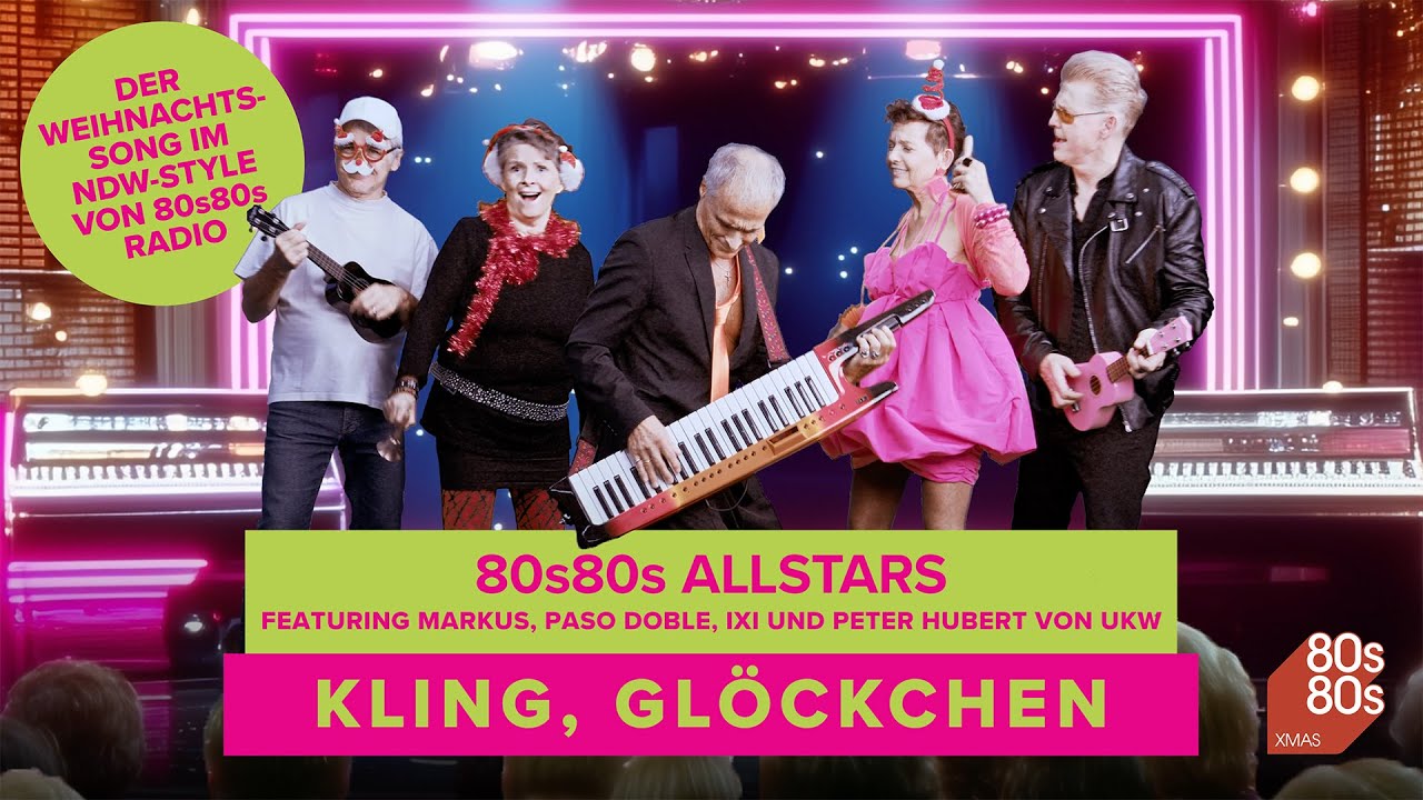 Die 80s80s Allstars featuring Markus, Paso Doble, IXI und und Peter Hubert von UKW