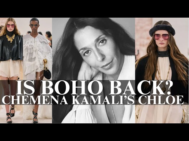 Is Boho Back? Chemena Kamali's Chloe FW 2024 Debut