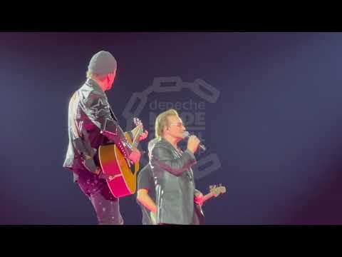U2 Live At The Sphere, Playing Personal Jesus in When Love Comes To Town with Depeche Mode Attending