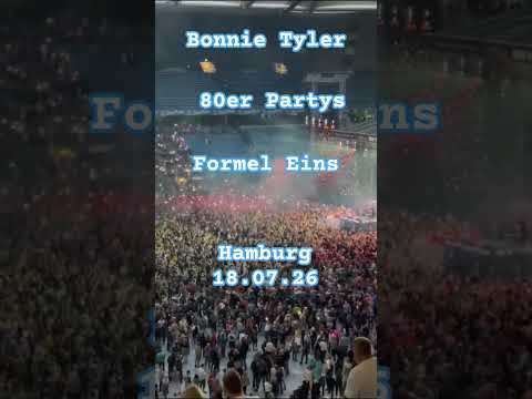Bonnie Tyler ✝️  80er Party 🎵 am 18.07.26 in Hamburg