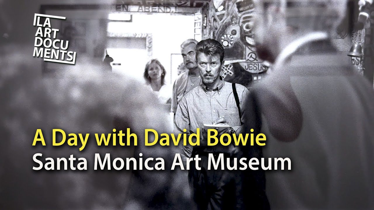 A Day with David Bowie photographic exhibition at the Santa Monica Art Museum