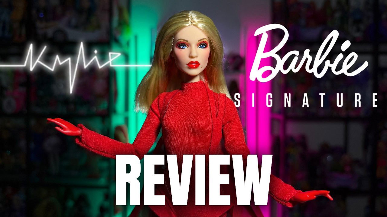 First Look at the Barbie Signature Kylie Minogue Celebrity Doll! Unboxing and Review! 💋🎤