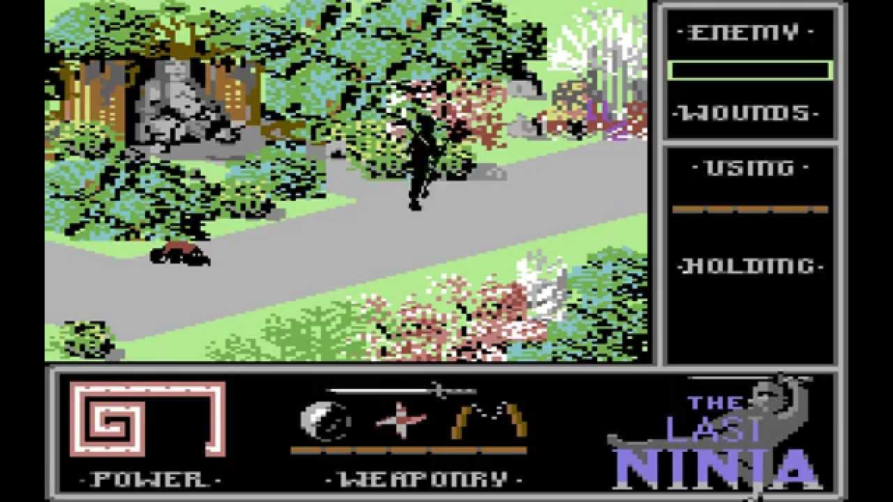 The Last Ninja Longplay (C64) [50 FPS]